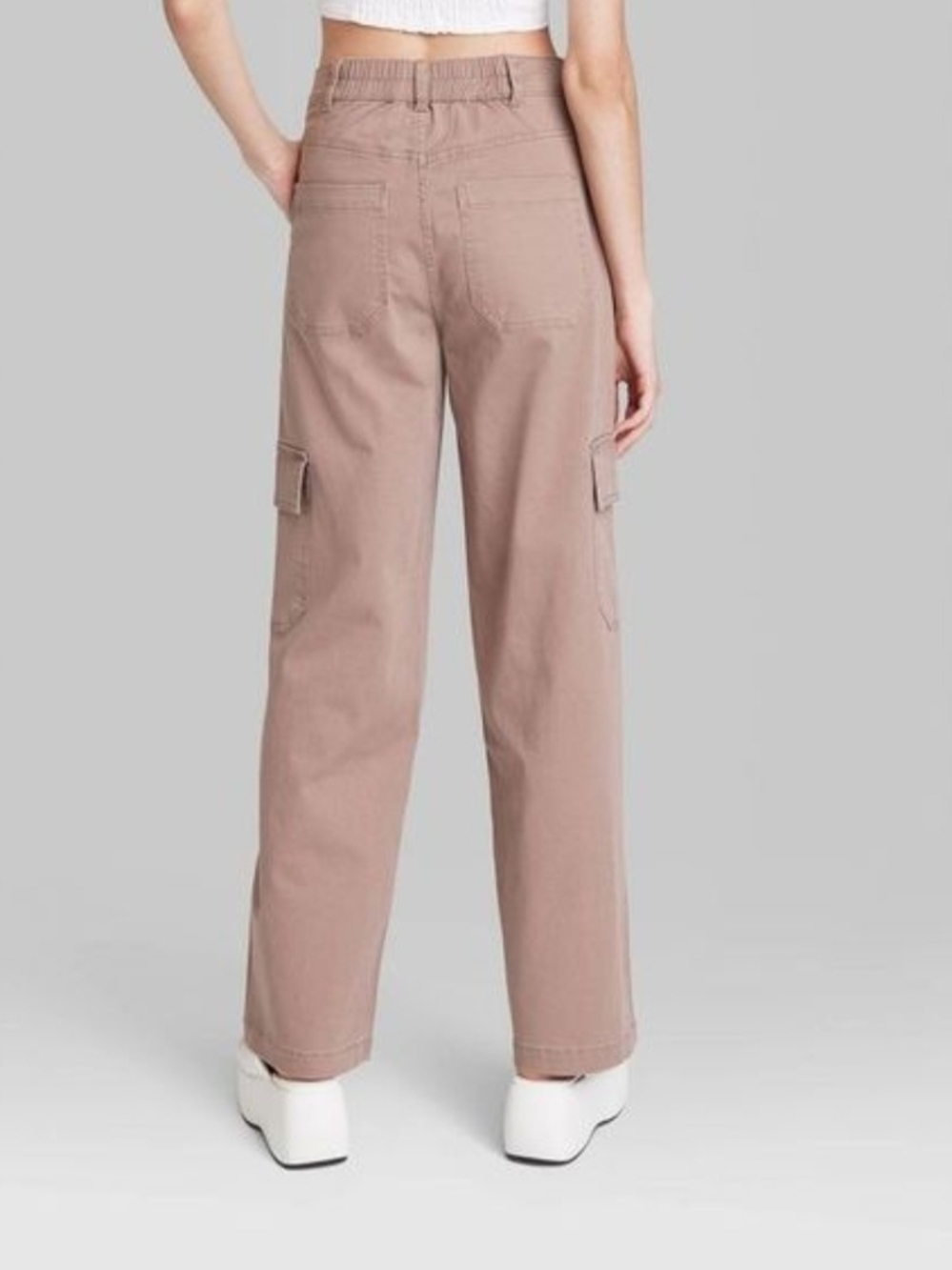 Wild Fable High-Rise Wide Leg Cargo Pants – Size XXS - Picture 3 of 6